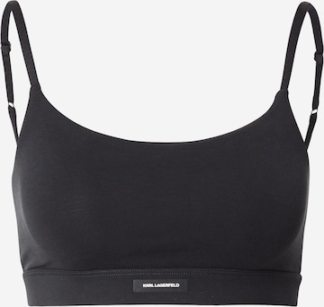 Karl Lagerfeld Bustier Rintaliivi värissä musta: etupuoli