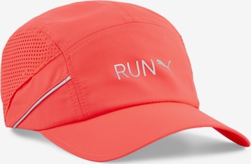 PUMA Athletic Cap in Red: front