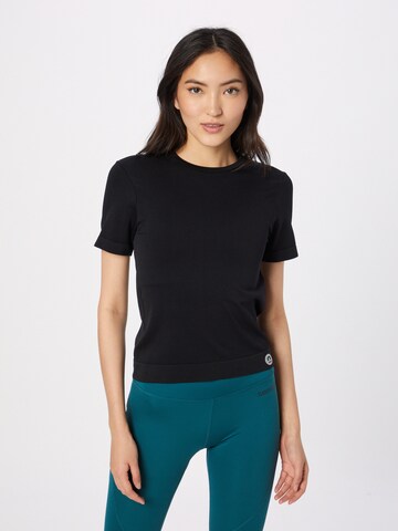 NU-IN Shirt 'Active' in Black: front