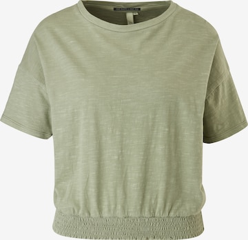 QS by s.Oliver Shirt in Groen: voorkant