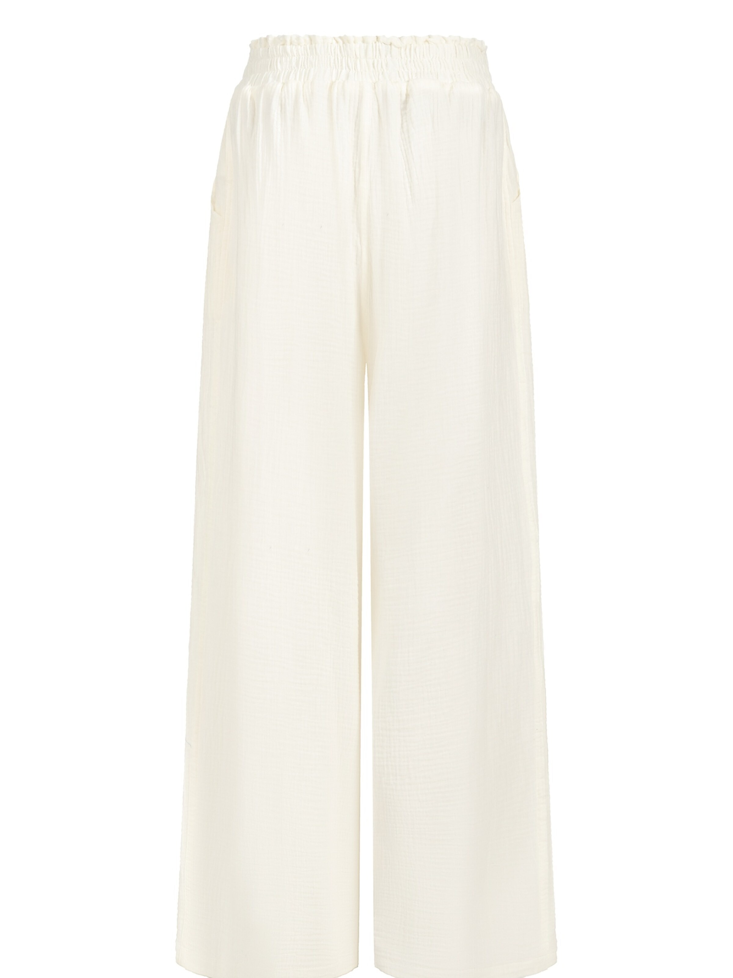 cfab Baggy Trousers 'Musselin Pants' in White