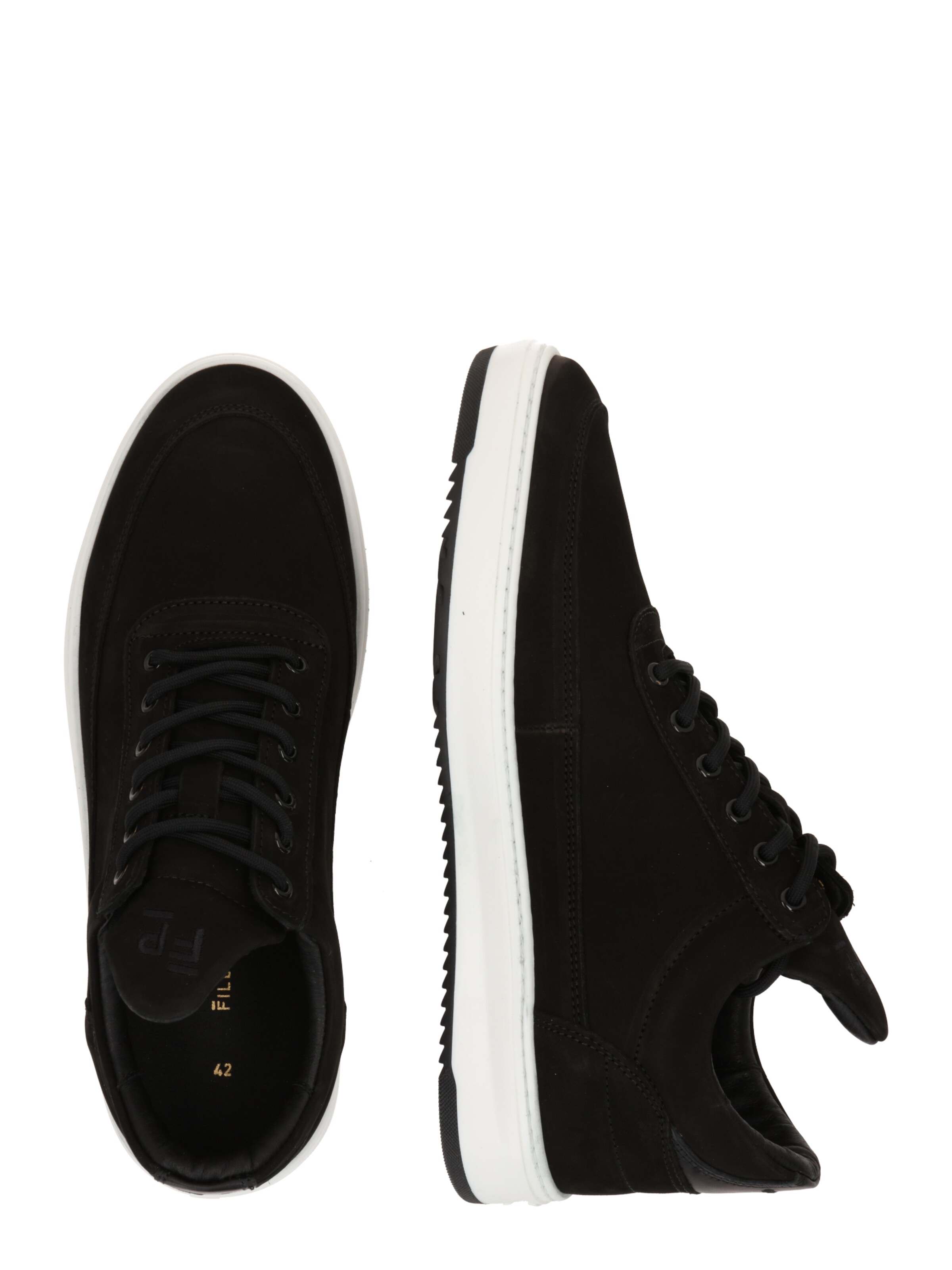 Filling Pieces Sneakers laag in Zwart