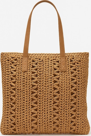 Sac bandoulière MANUKA en beige : devant