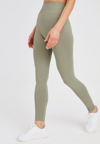 Leif Nelson Skinny Leggings in Green