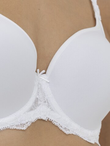 Mey T-shirt Bra in White