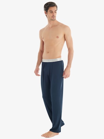 Blackspade Pajama Pants in Blue: front