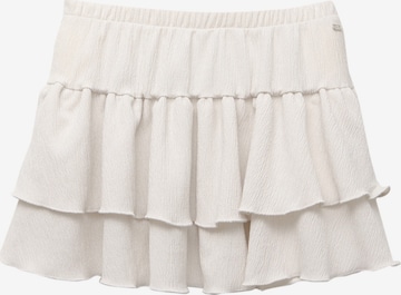 Gonna di Pull&Bear in bianco: frontale