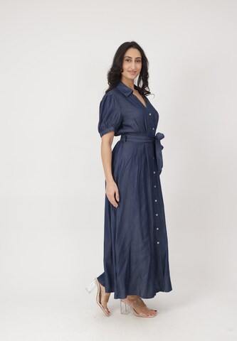 Elara Kleid in Blau