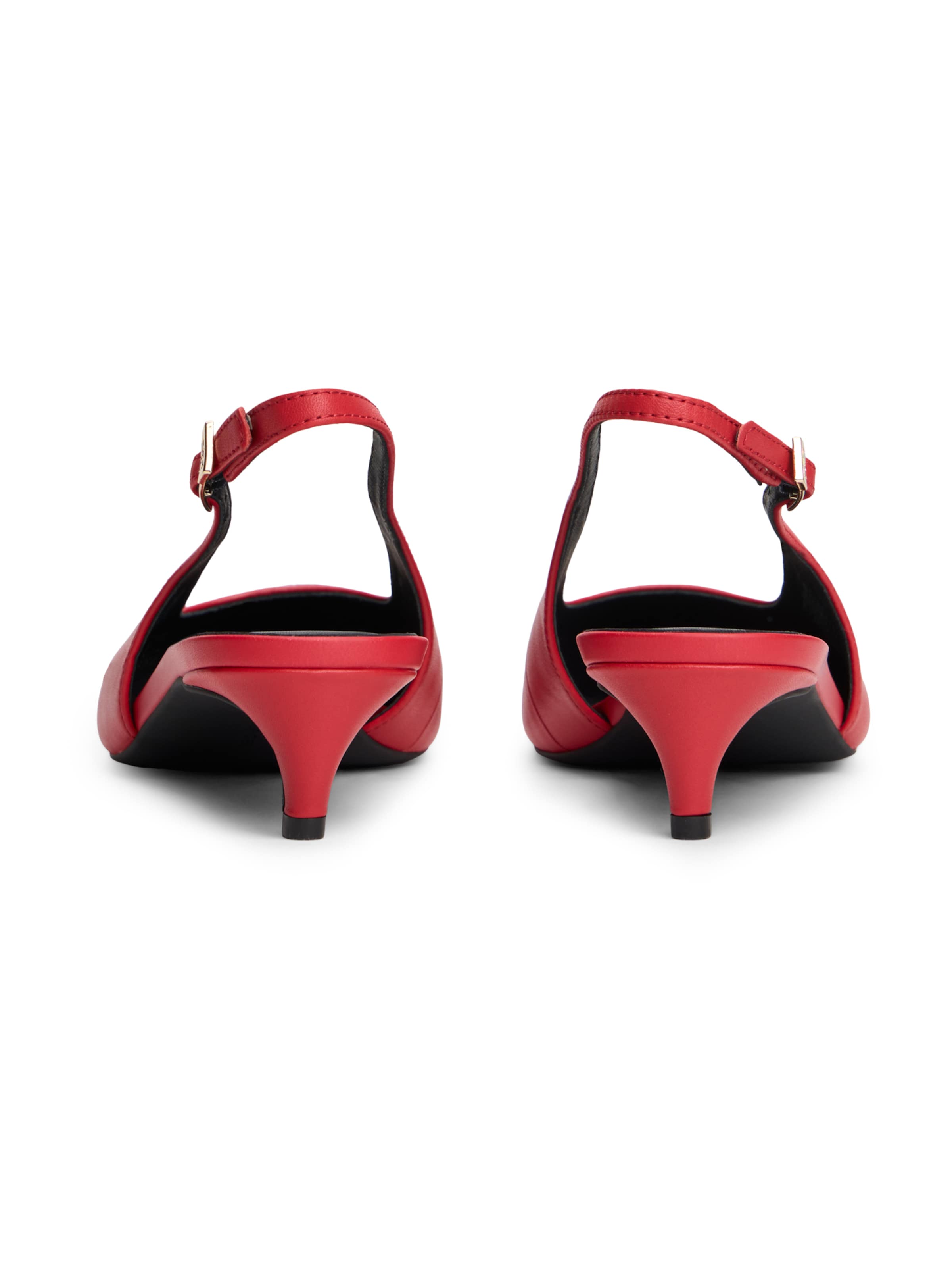 Escarpins à bride arrière TOMMY HILFIGER en rouge
