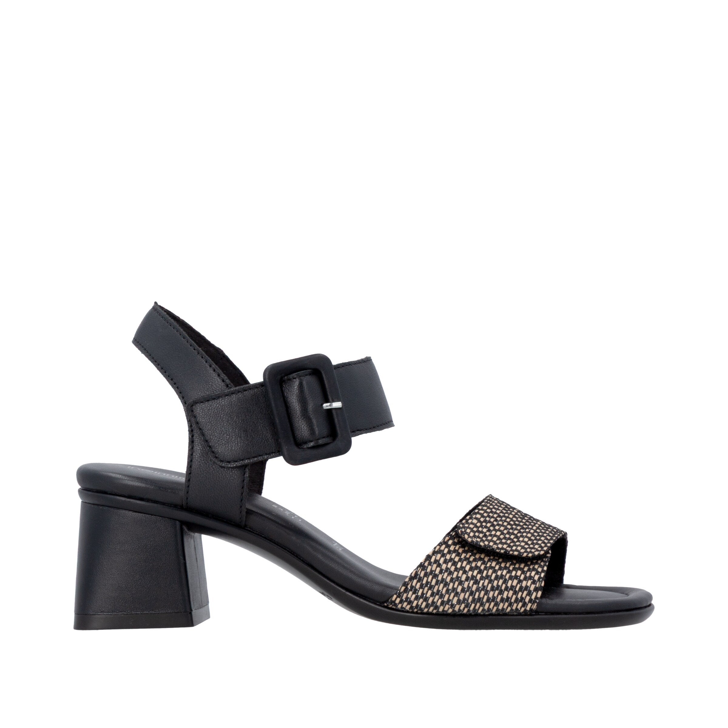 REMONTE Strap Sandals in Black