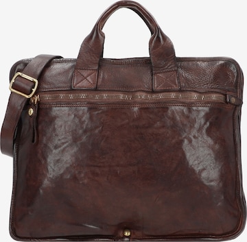 Campomaggi Document Bag in Brown: front