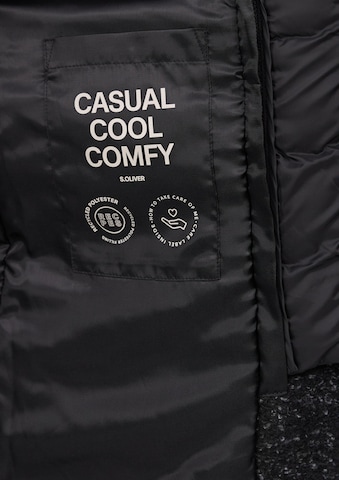 s.Oliver Winter Coat in Black