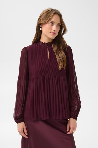 SAINT TROPEZ Blouse 'Ulaia' in Red: front