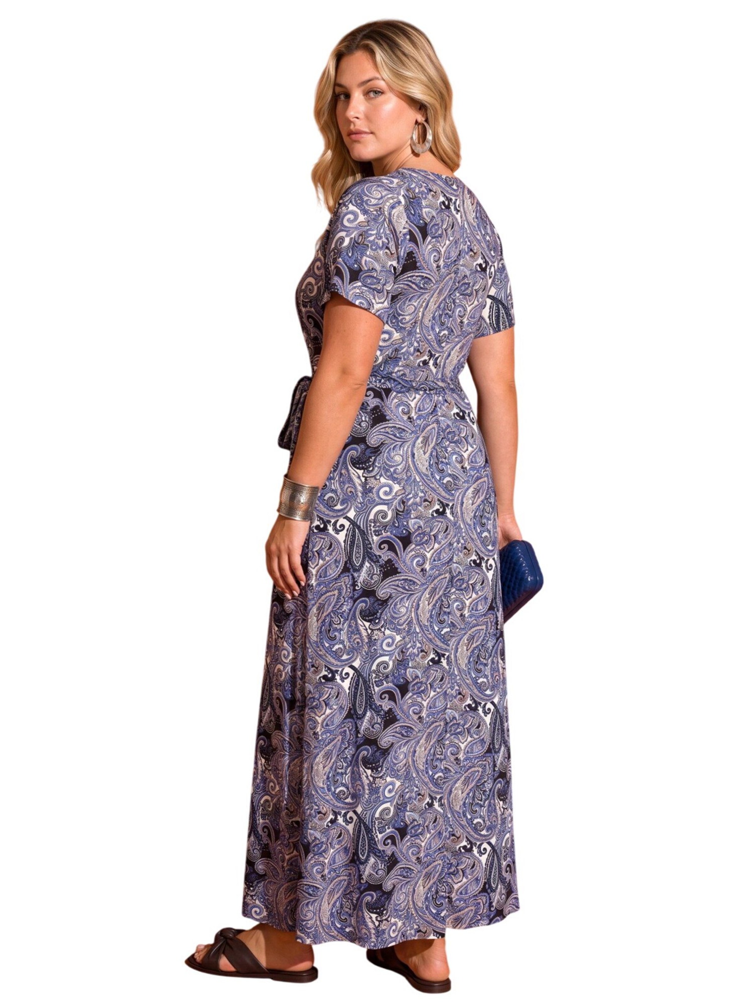 Shape Of You Jurk in Blauw
