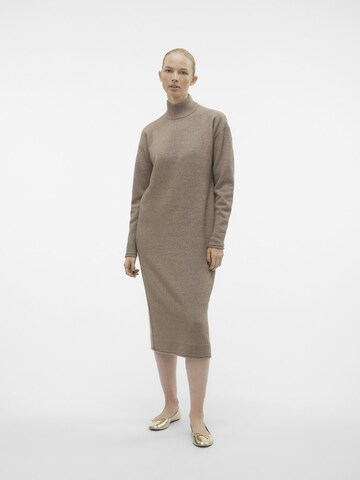 VERO MODA Strikkjole 'VMKaden' i brun