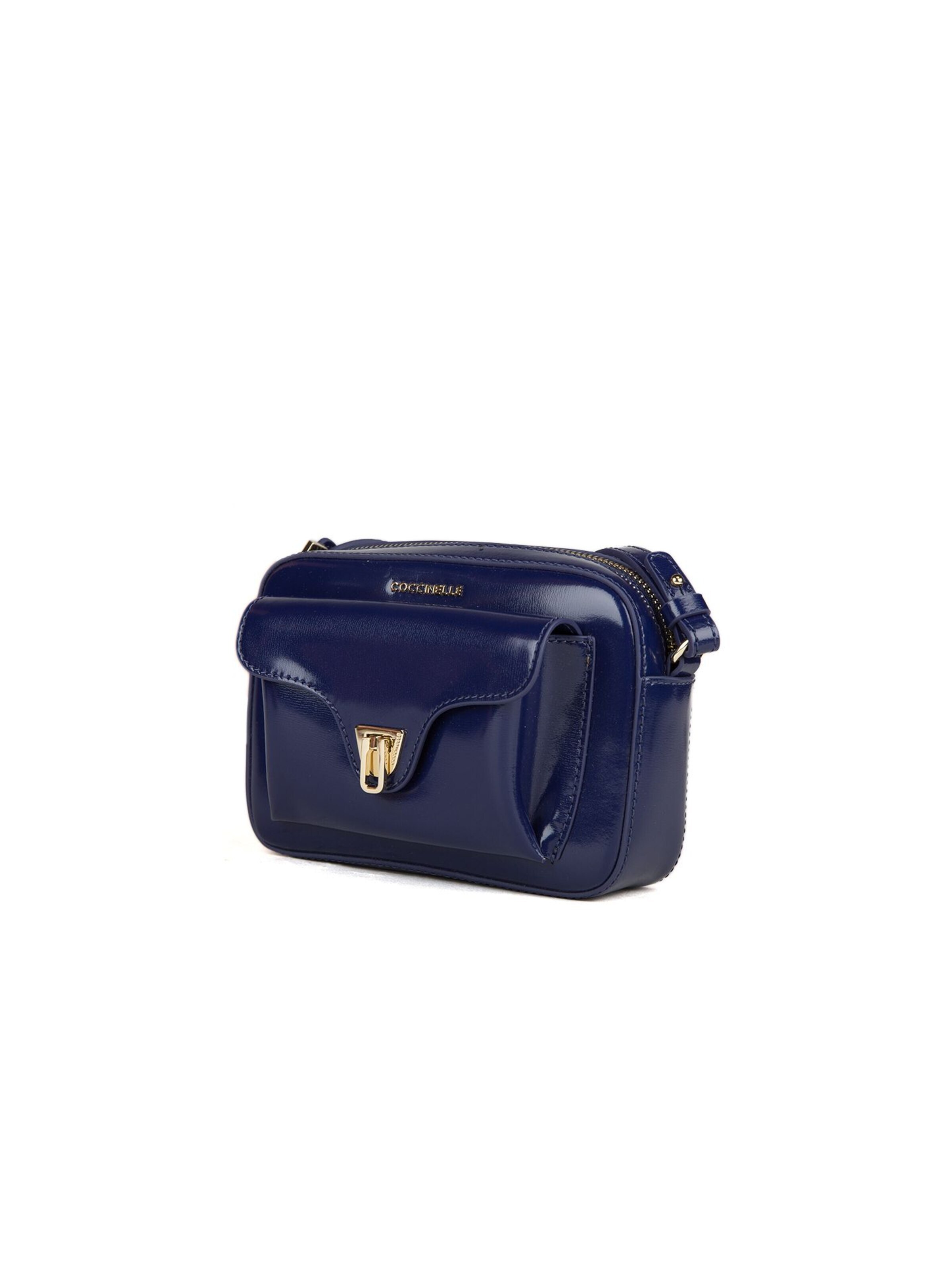 Coccinelle Crossbody Bag 'Beat Shiny Cal' in Blue