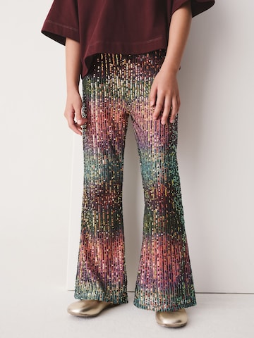 Next Flared Trousers in Pink