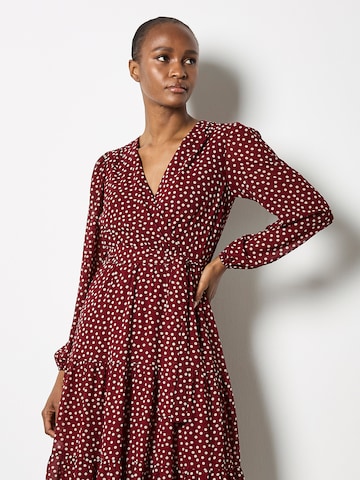 Apricot Dress ' ' in Red