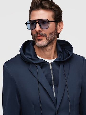 Ombre Regular fit Colbert 'M168' in Blauw