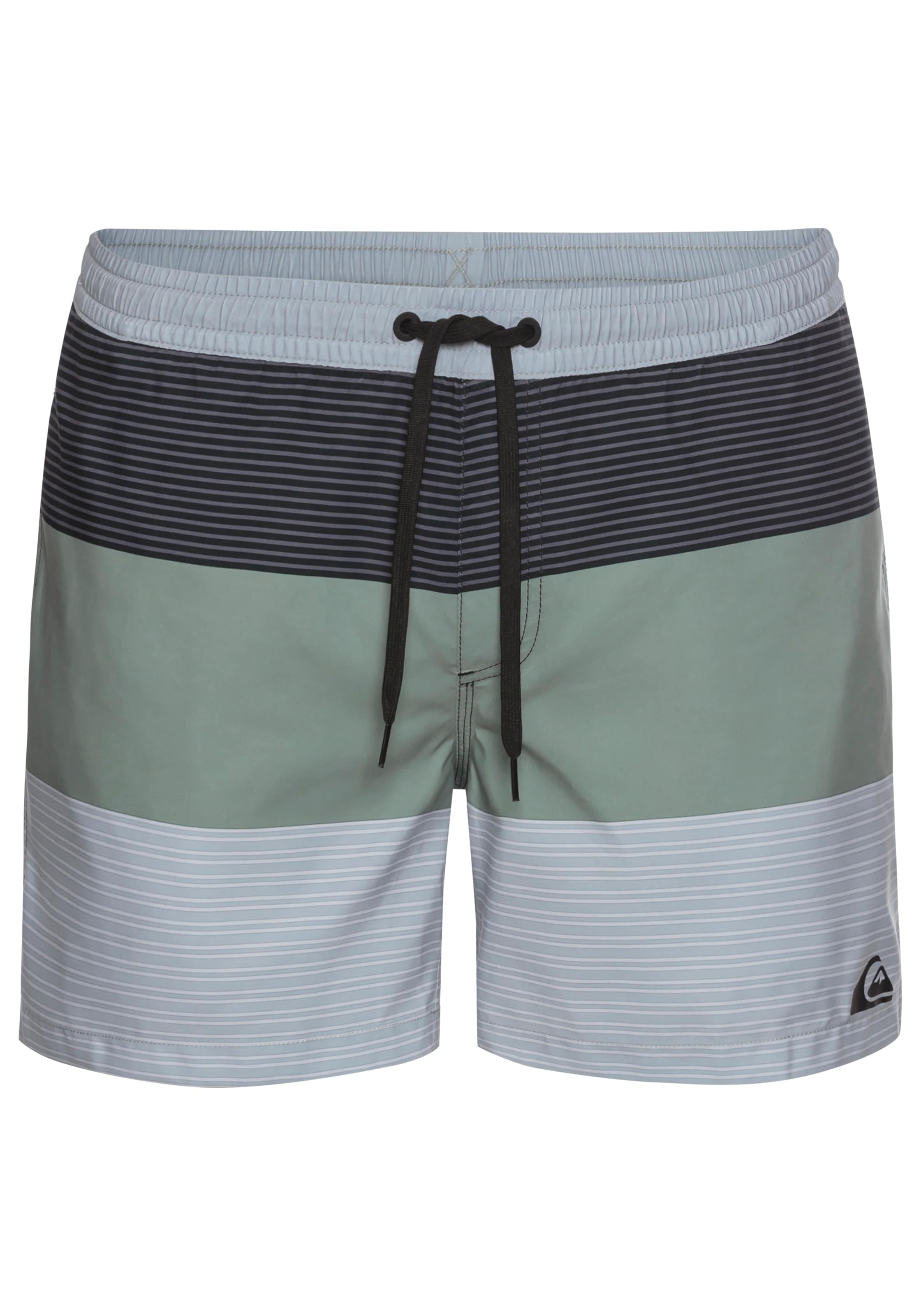 QUIKSILVER Swimming Trunks in Black: front