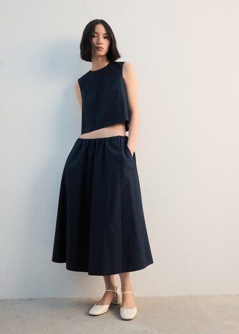 MANGO Skirt 'Poppy-H' in Blue