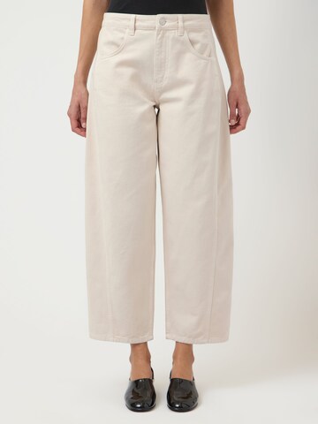 YAS - regular Vaquero 'YASCAMEA' en beige: frente