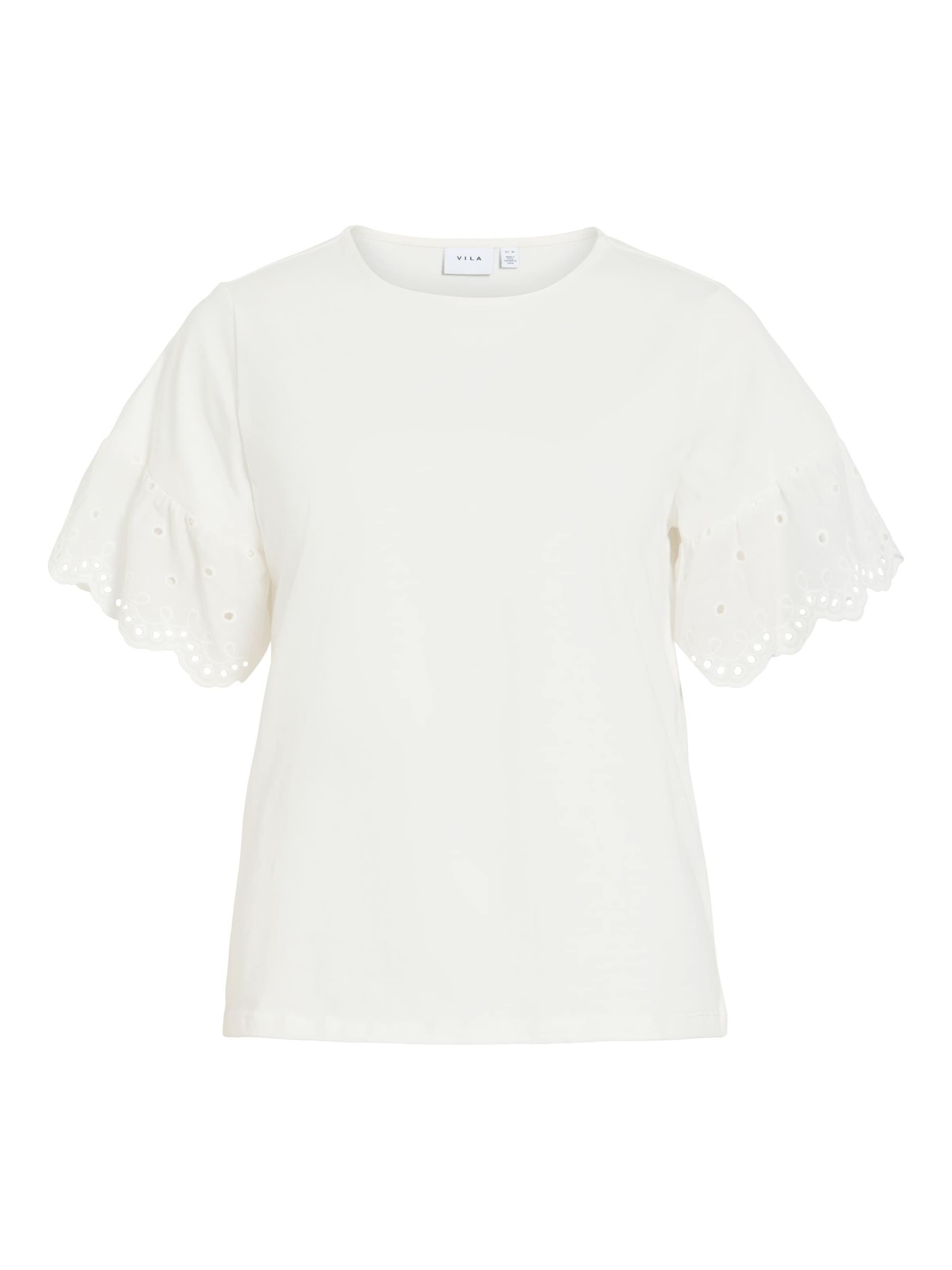 VILA - Camiseta 'VISummer' en blanco: frente