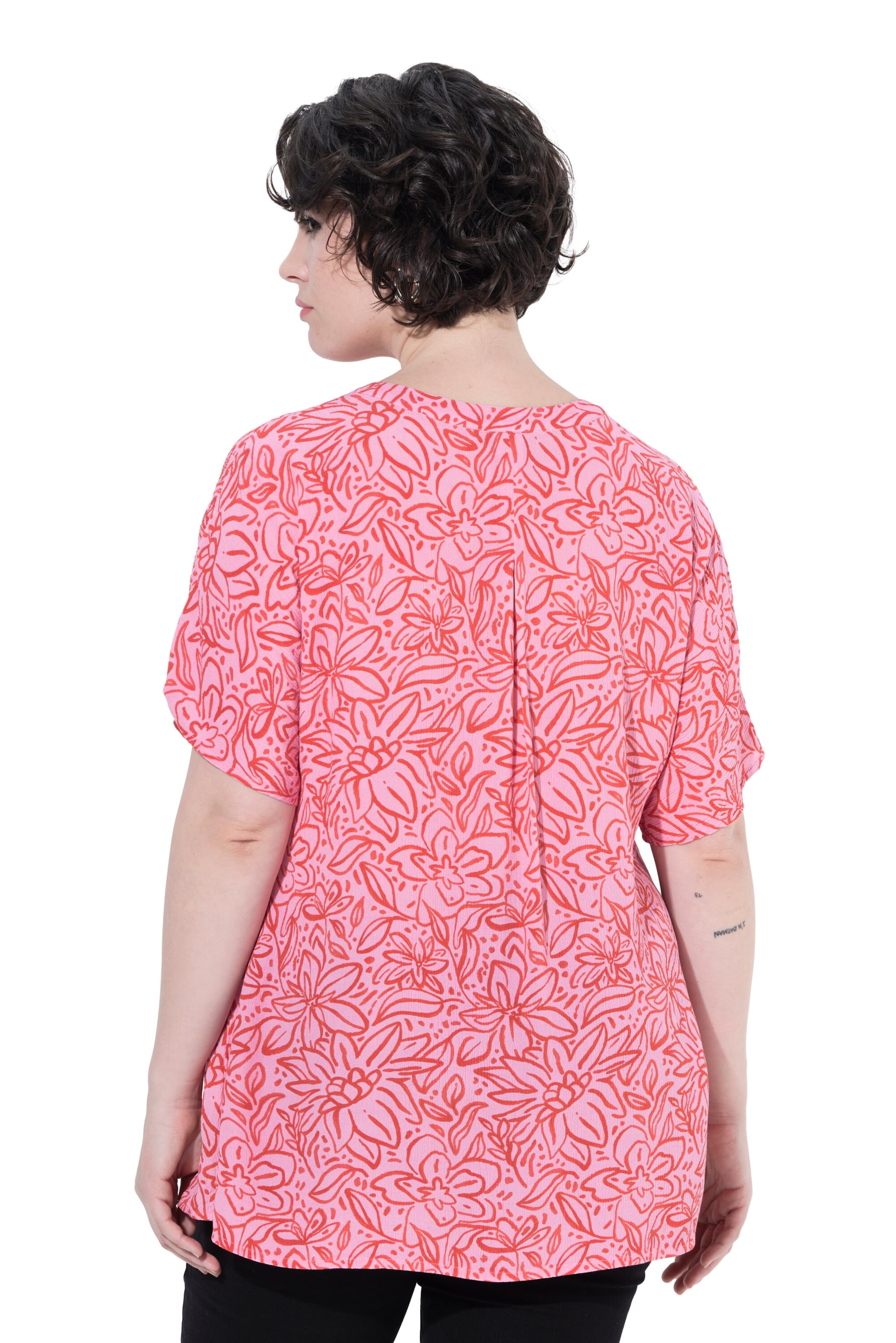 Ulla Popken Tunika in Pink