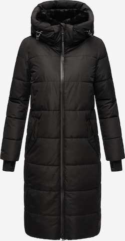 MARIKOO Raincoat 'Zuraraa XVI' in Black: front