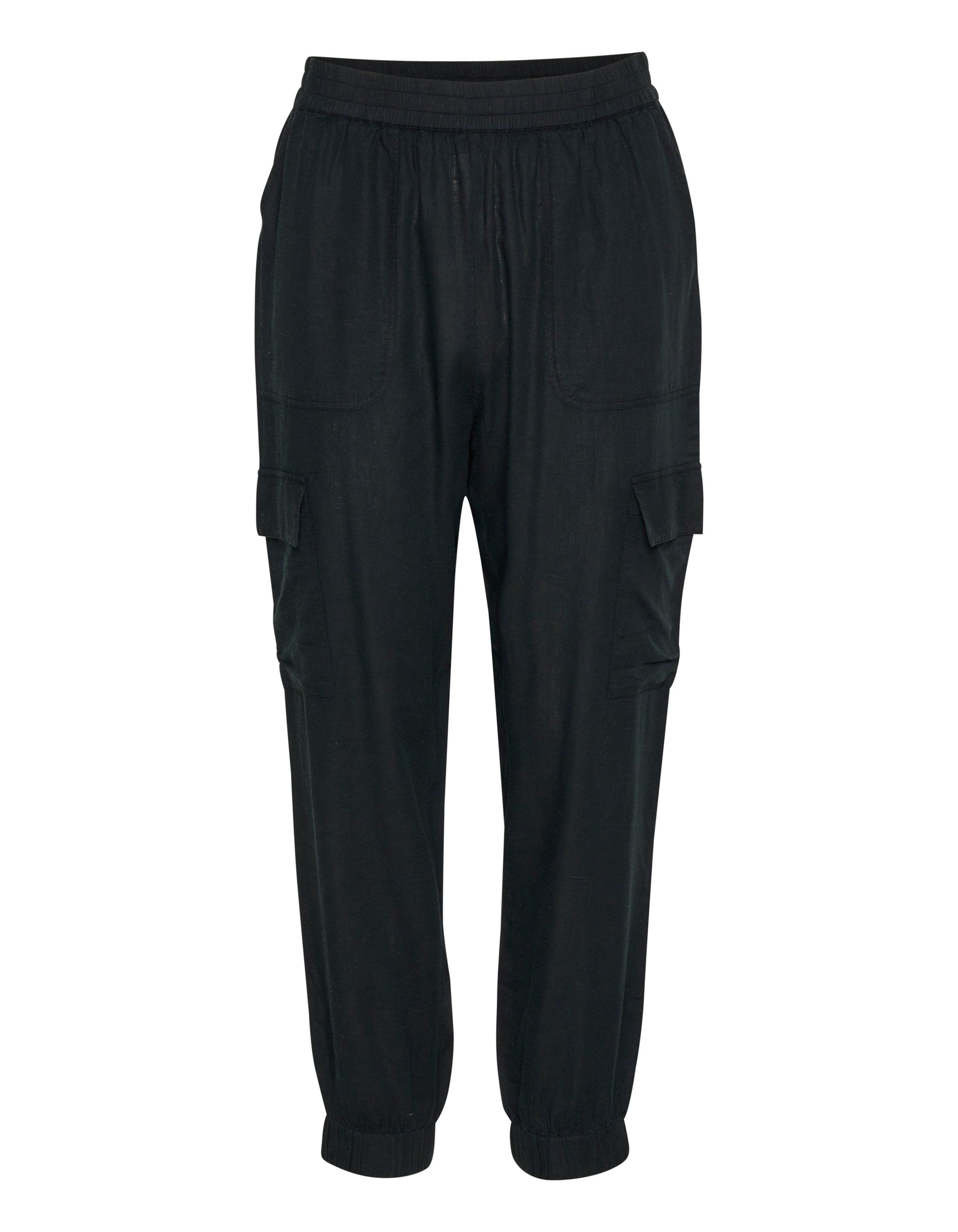 Kaffe Zúžený Kapsáče – černá: přední strana