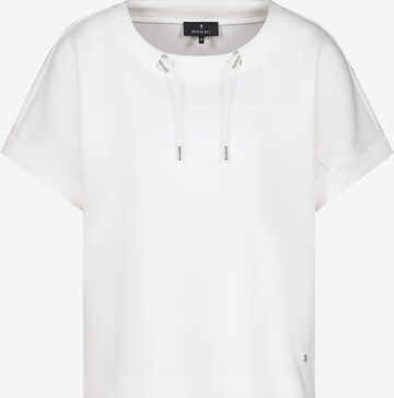 T-shirt monari en blanc : devant