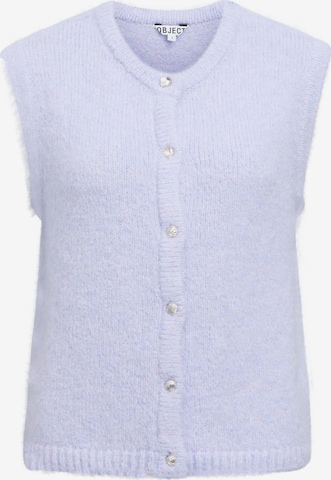 OBJECT Knitted vest in Purple: front