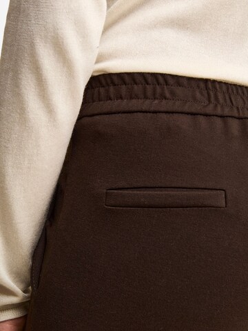 Il Lanificio - Slimfit Pantalón en marrón