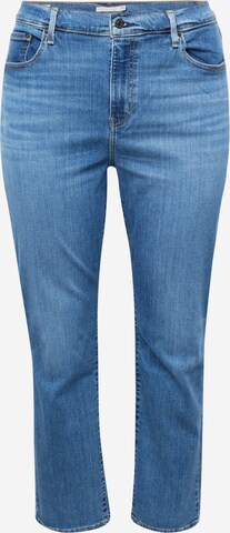 Levi's® Plus Jeans '724 PL HR Straight' in Blau: predná strana