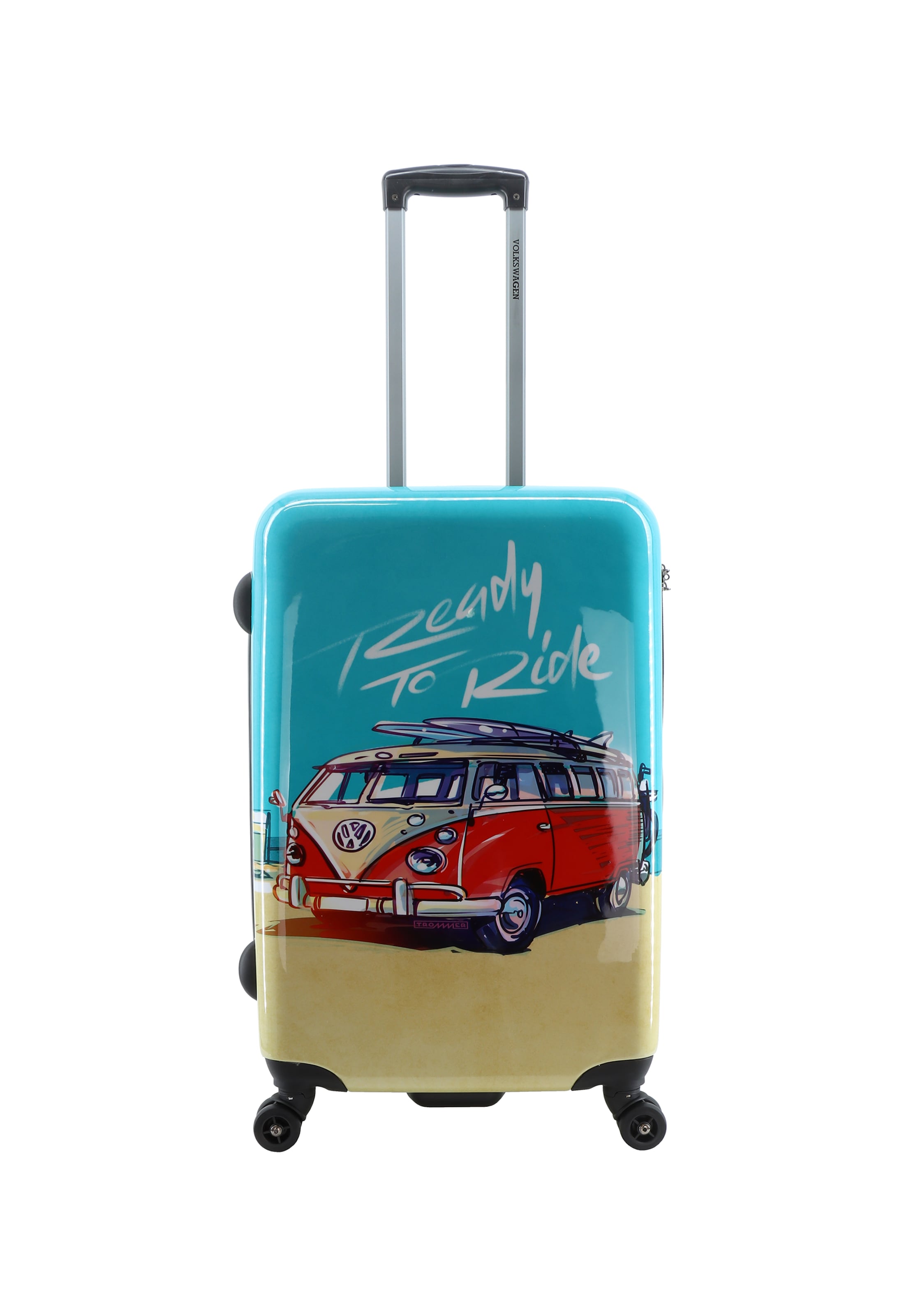Volkswagen Suitcase 'Ready To Ride' in Mixed colors: front