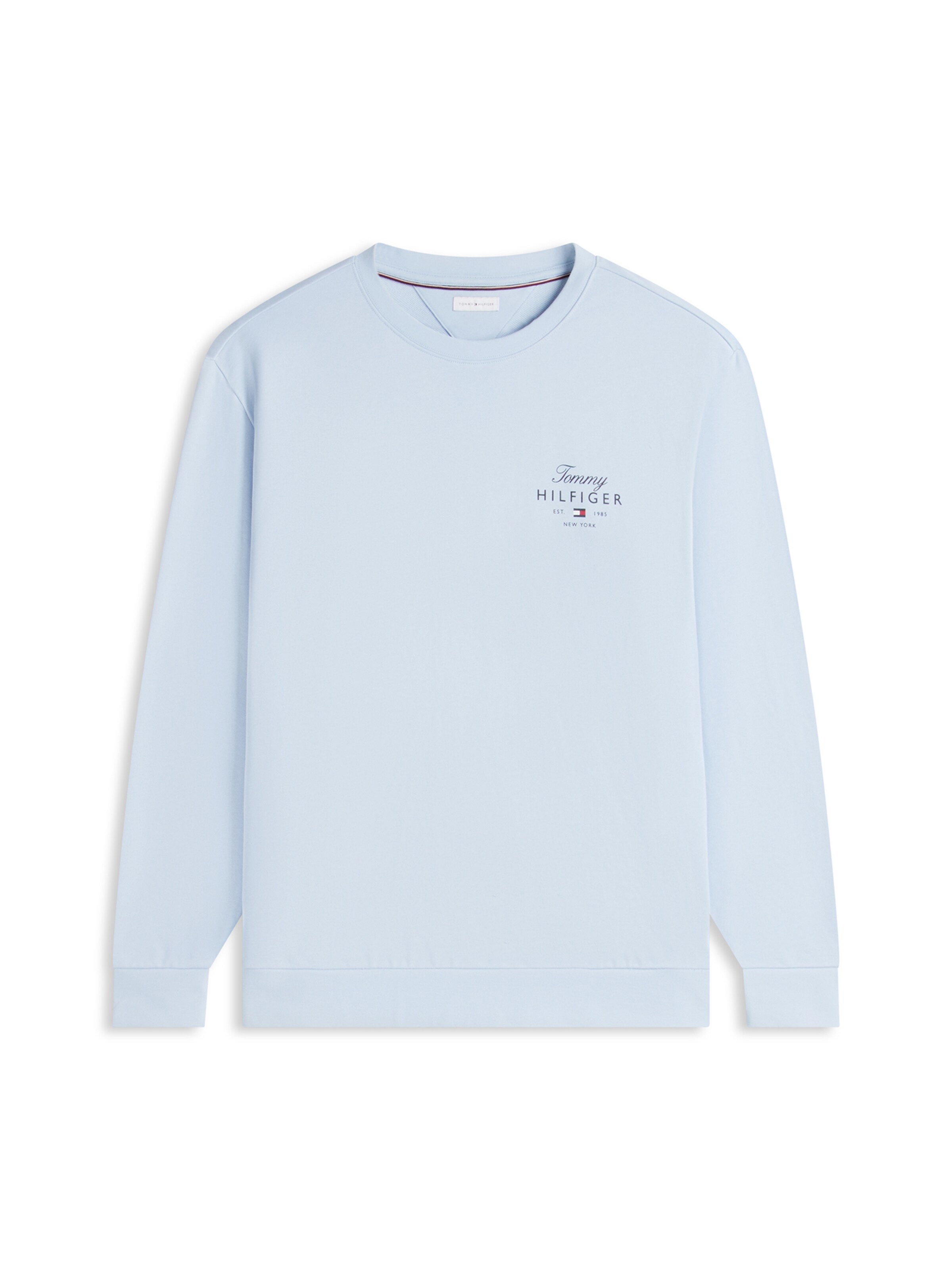 Bluză de molton de la Tommy Hilfiger Big & Tall pe albastru: față