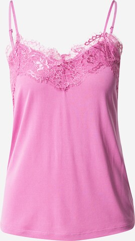ICHI Top in Pink: front