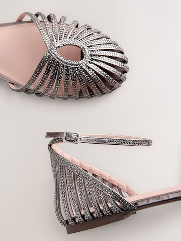 Ballerina con cinturino 'Forever Comfort®' di Next in argento