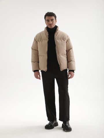 Veste d’hiver Antioch en beige : devant