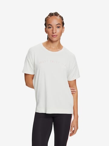 ESPRIT Performance Shirt in White: front