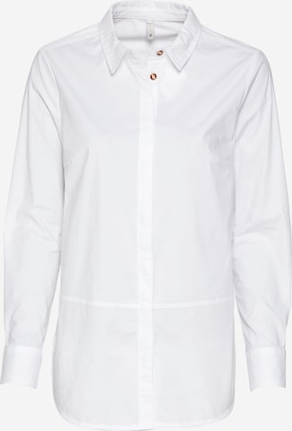 PULZ Jeans Blouse 'Elna' in White: front