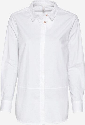 PULZ Jeans Bluse 'Elna' in weiß, Produktansicht