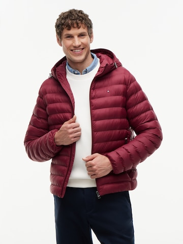 TOMMY HILFIGER - Chaqueta de entretiempo en rojo: frente