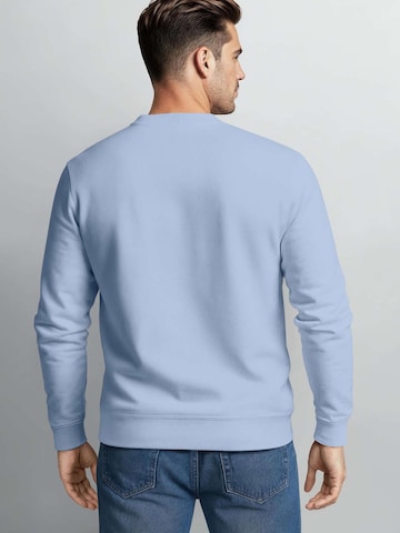 Neverless Sweatshirt 'Minimal Mountain'‌ in Blau