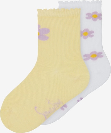 NAME IT Ponožky 'Jolie' – žlutá: přední strana