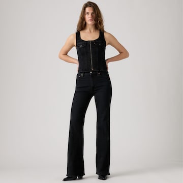LEVI'S ® Flared Jeans 'Ribcage Flare' i svart