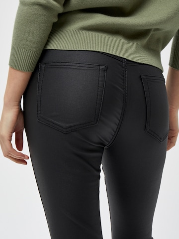 Peppercorn Skinny Broek 'Sibbir' in Zwart