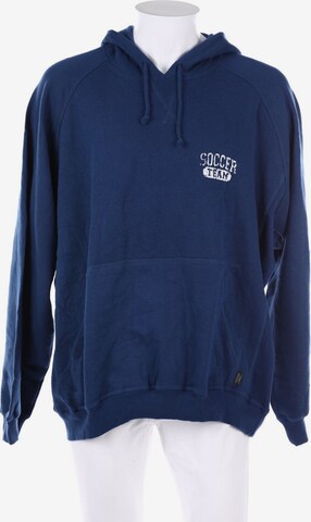 CASUAL CLOTHES COMPANY Sweatshirt & Zip-Up Hoodie in XXXL in Blue: front