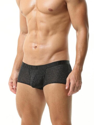 SEOBEAN Boxer shorts 'Classic Casual' in Black: front