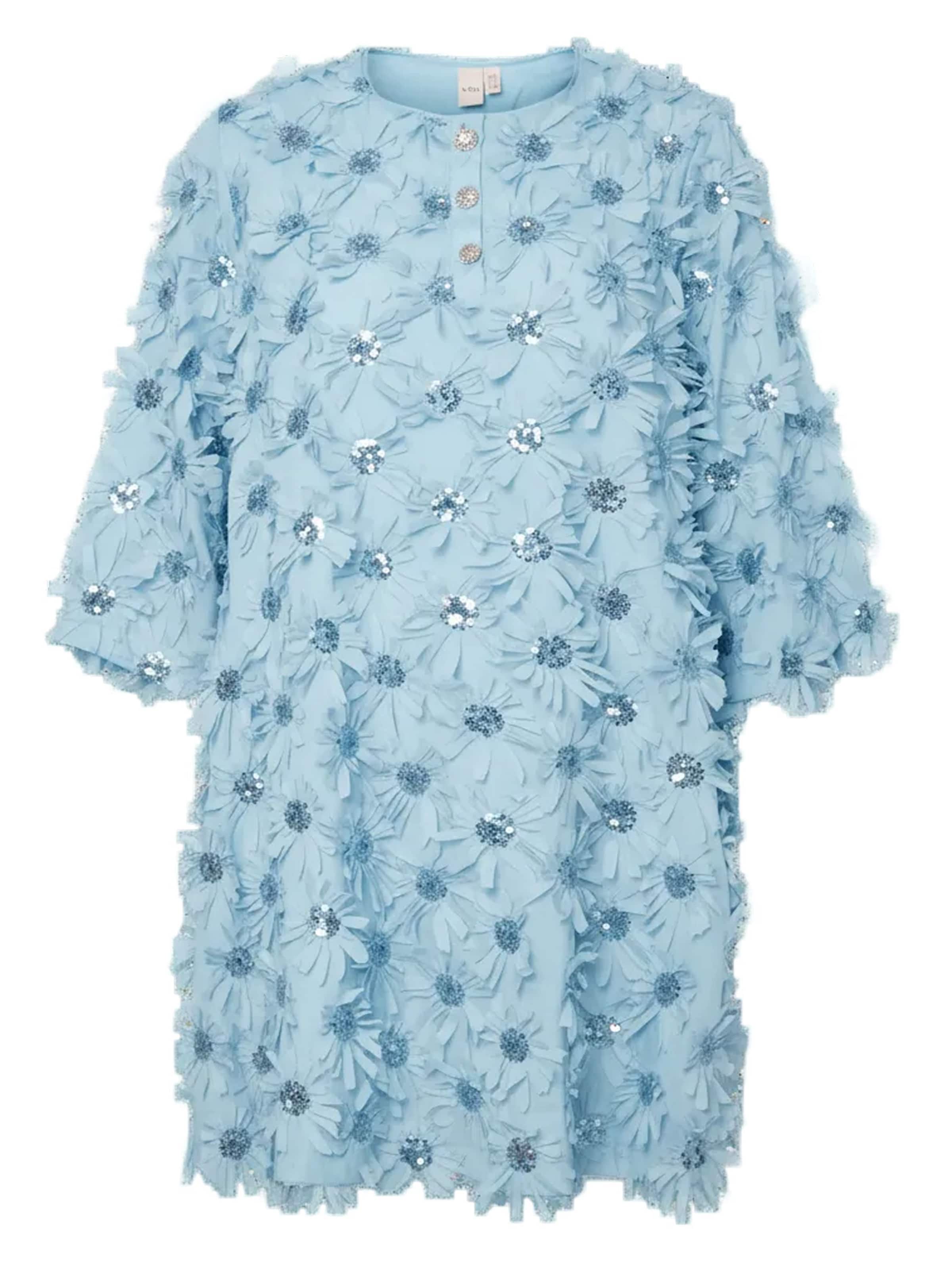 YAS Jurk in Blauw: voorkant